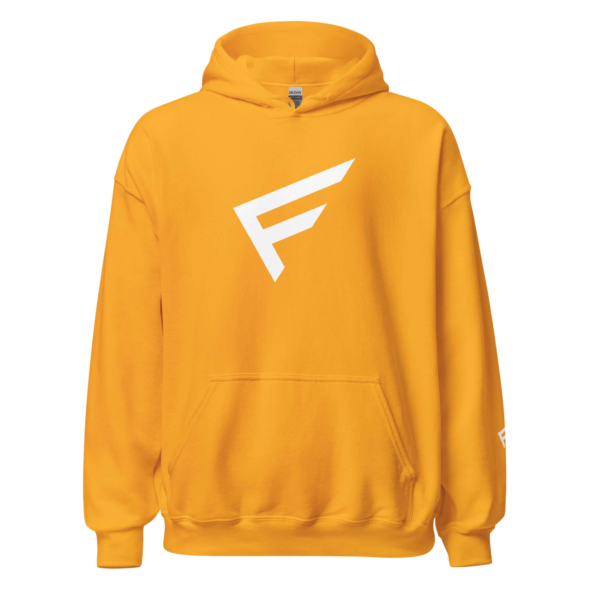 Women's limited edition yellow hoodie featuring signature 'F' emblem for comfort and style.
