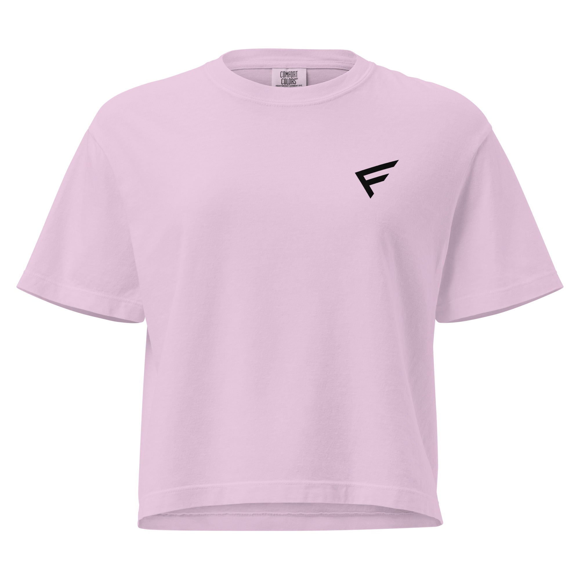 Worn-In Luxe Boxy Tee – Soft Neutral Edit in soft pink with a boxy silhouette and modern aesthetic.