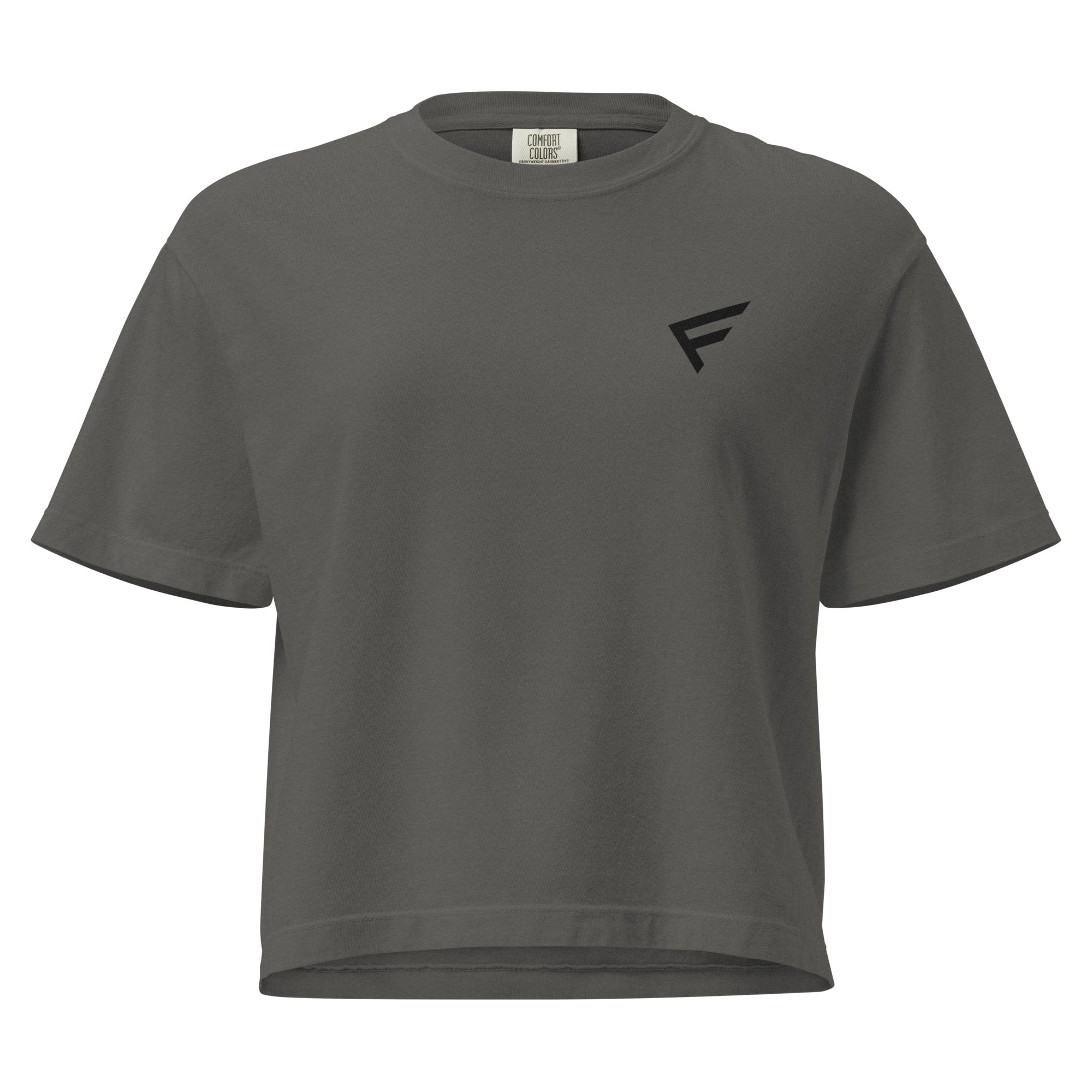 Worn-In Luxe Boxy Tee – Soft Neutral Edit in heavyweight cotton with a boxy silhouette and soft finish.